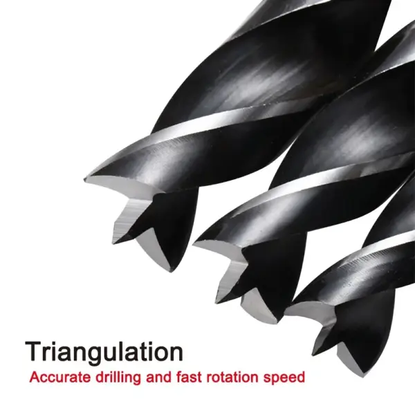 8pc 3-10mm Triple Pointed Wood Drill Set - Image 5