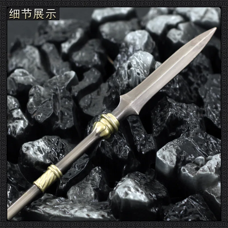 Zhao Yun Ancient Spear Model 22cm Metal Decor 3 Zhao Yun Ancient Spear Model 22cm Metal Decor - Image 3