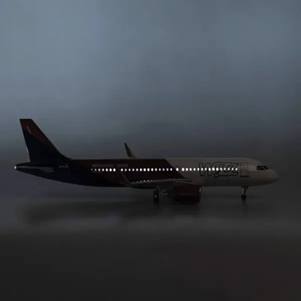 A320NEO Wizz Air Model Toy Airplane 47CM - Image 4