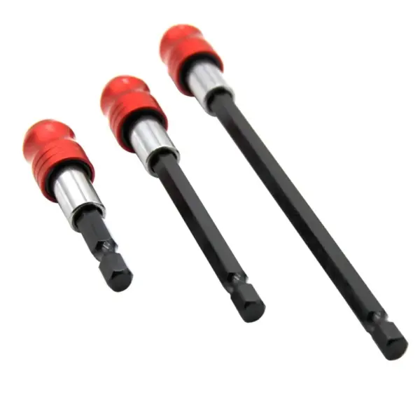 Red Quick Release Screwdriver Bit Extension Set - Image 6