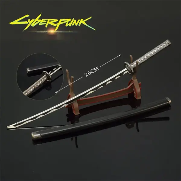 Cyberpunk 26cm White Tiger Sword Model - Image 7
