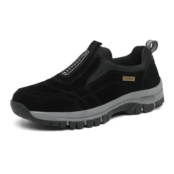 Men's Slip-On Suede Hiking Shoes - Image 7