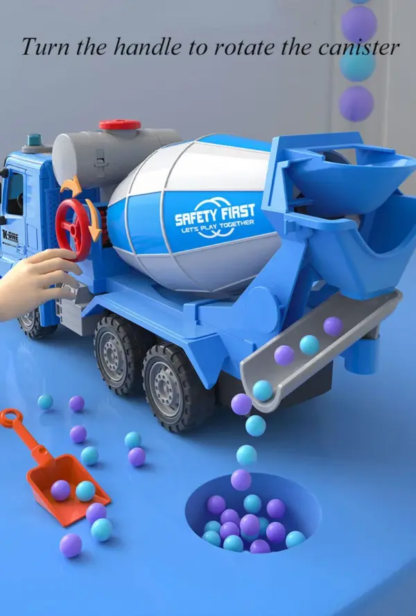 Cement Truck Mixer Model with Sound and Light - Image 4
