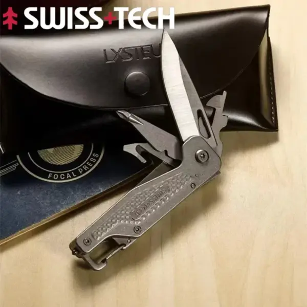 13-in-1 Stainless Steel Folding Multitool - Image 2