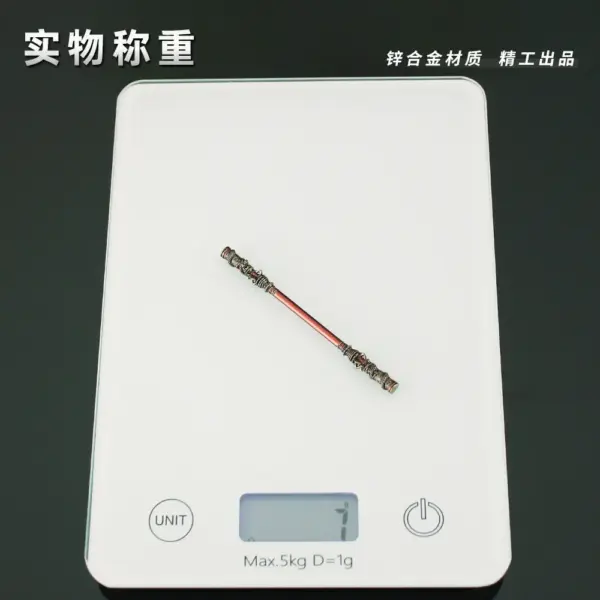 Black Wukong Mini Metal Staff Model 9cm - Image 5