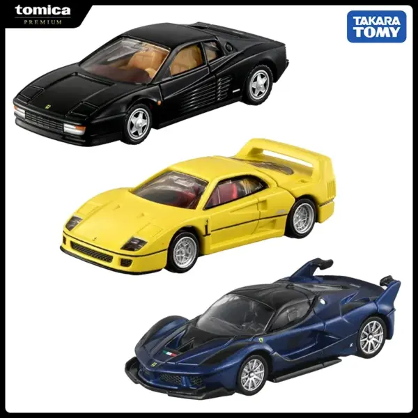 Takara Tomy Enzo SF90 GTS4 Die-cast Model Car - Image 7
