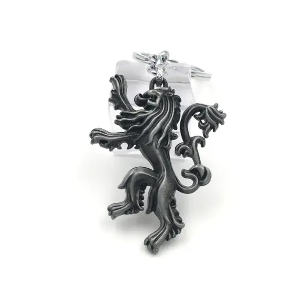 Retro Wolf Head Keychain Pendant for Gifts - Image 26