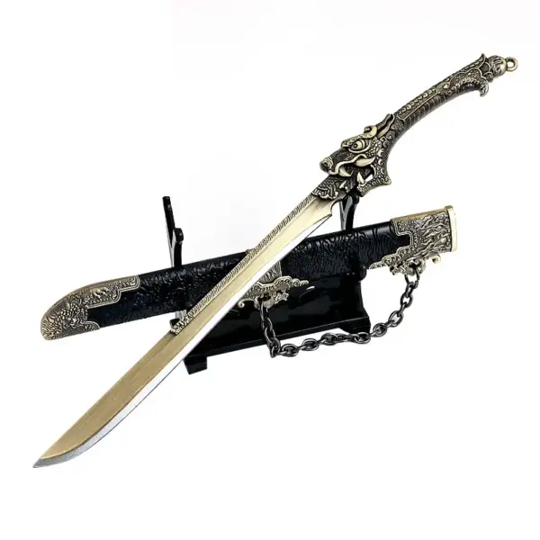 Cold Weapon Cosplay Sword Model 22cm Metal - Image 6
