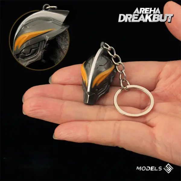 4cm Beria Dusk Alloy Keychain Pendant - Image 2