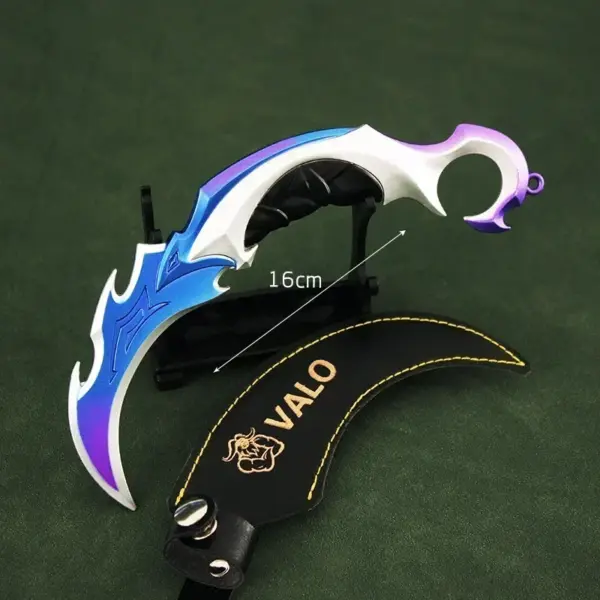 Valorant Karambit Prime Balisong Knife Model - Image 6