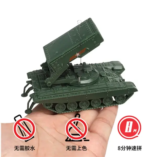 1/72 Soviet BM-21 Rocket Launcher Model Kit - Image 2
