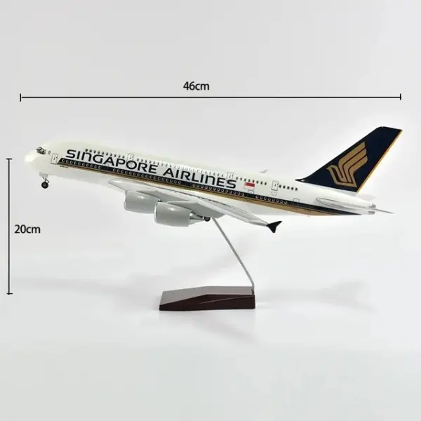 Airbus A380 Model Airplane with LED Light - Image 15