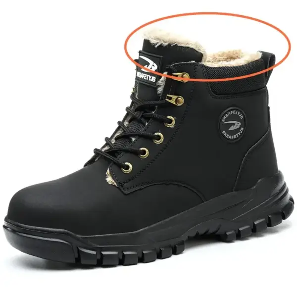 Lightweight Steel Toe Work Boots for Men - Image 9