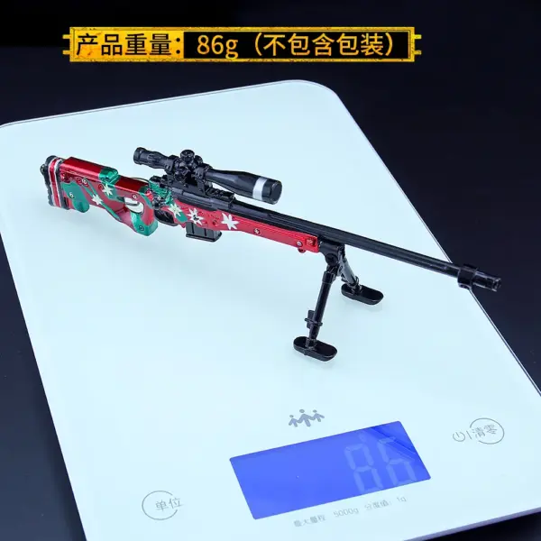 AWM 1/6 Scale Metal Sniper Rifle Model - Image 5