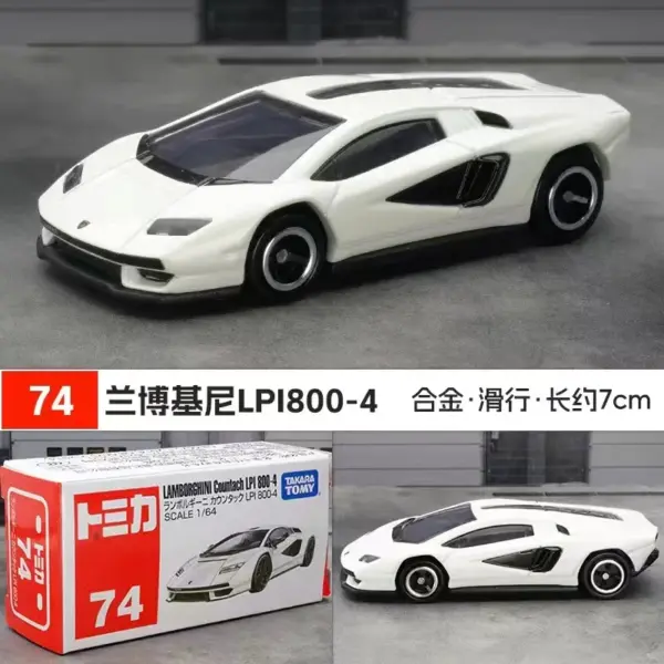 Nissan Toyota Testarossa Diecast Model Car - Image 36