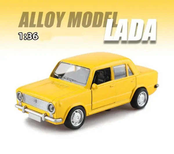 1/36 LADA VAZ Metal Diecast Model Car - Image 9