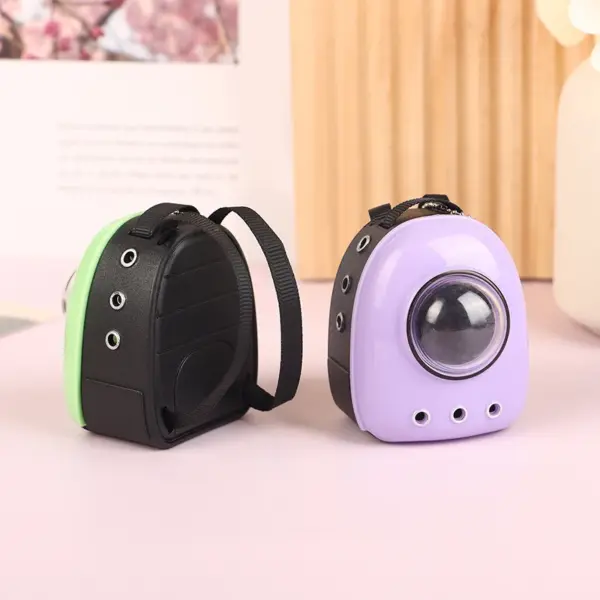 1:6 Dollhouse Mini Plastic Cat Backpack - Image 2