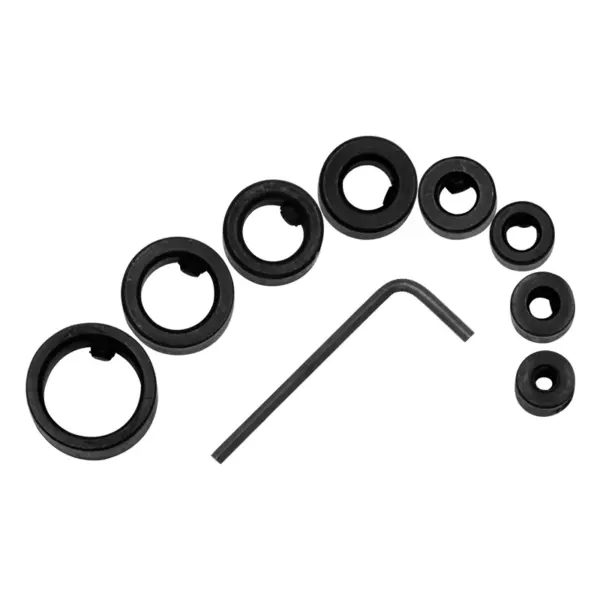 8pc Limit Ring Set for Drill Bits 3-16mm - Image 3
