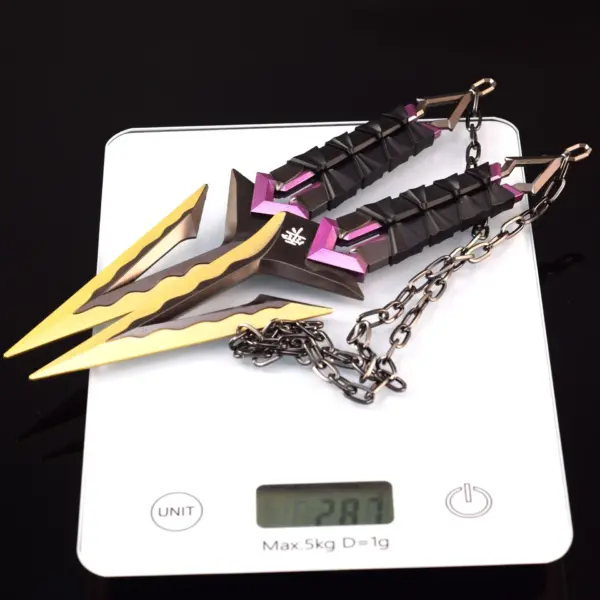22cm Valorant Kuronami Metal Toy Sword - Image 5