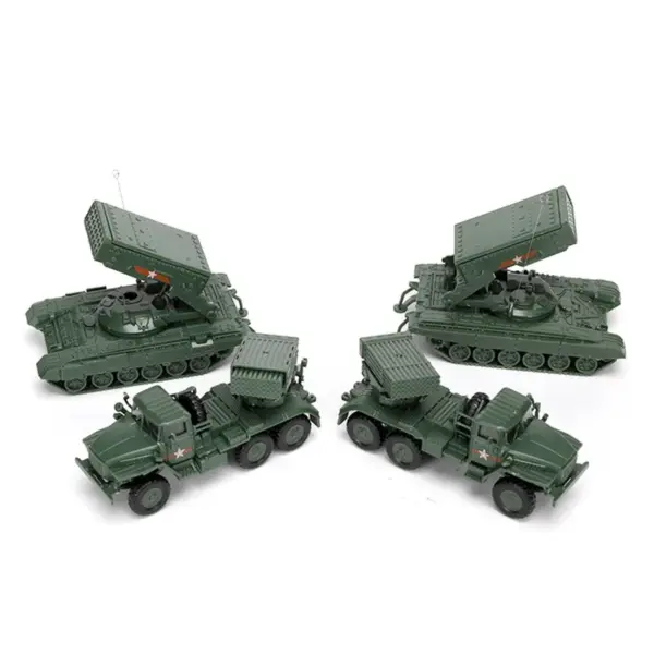 1/72 Soviet BM-21 Rocket Launcher Model Kit
