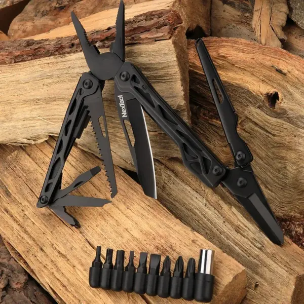 NexTool 11-in-1 Black Multi-Tool Kit - Image 2