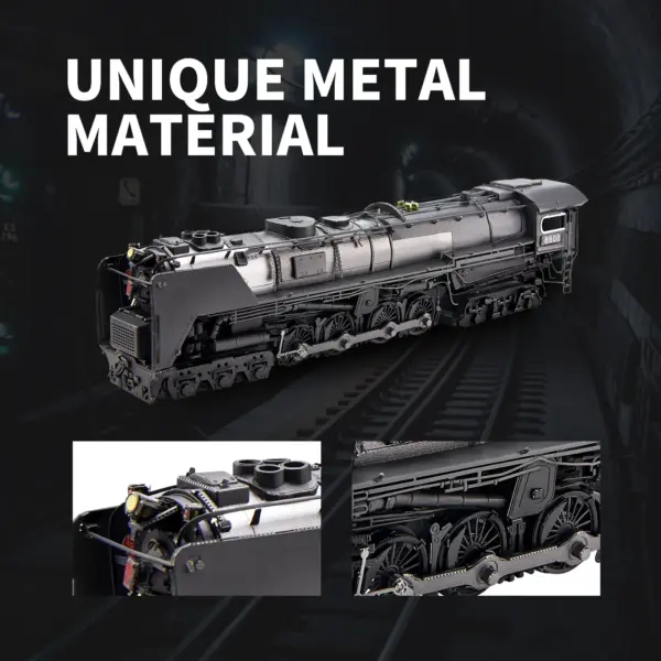 Class S-2 Locomotive 3D Metal Puzzle Kit - Image 2