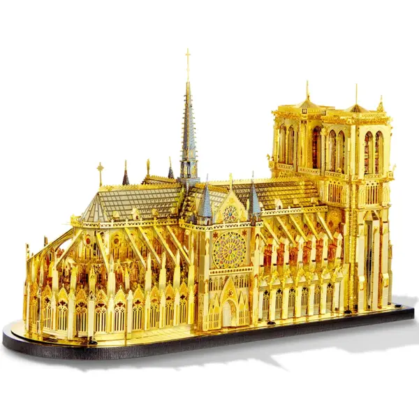 Notre-Dame de Paris 3D Metal Puzzle Kit - Image 18