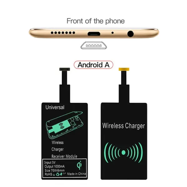 Wireless Charging Receiver for iPhone and Samsung - Image 9