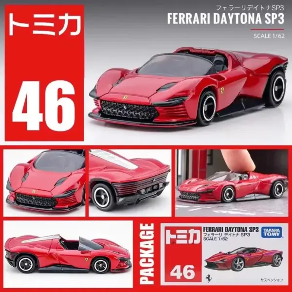 Takara Tomy Enzo SF90 GTS4 Die-cast Model Car - Image 9