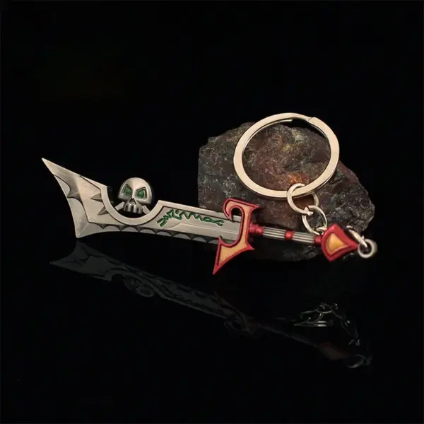 9cm Lich King Ember Bringer Sword Keychain - Image 3