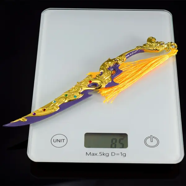 22cm Metal Toy Katana Sword for Cosplay - Image 4