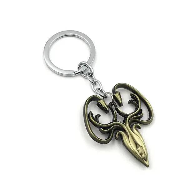 Retro Wolf Head Keychain Pendant for Gifts - Image 20