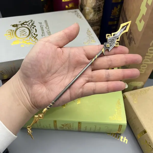 22cm Metal Vortex Vanquisher Model Zhongli - Image 2
