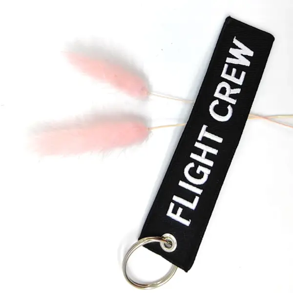 3PC Flight Crew Embroidered Keychains Set - Image 5