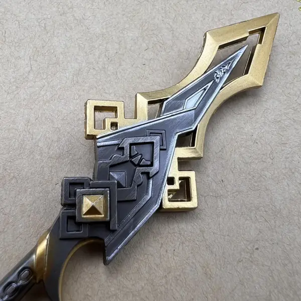 22cm Metal Vortex Vanquisher Model Zhongli - Image 3