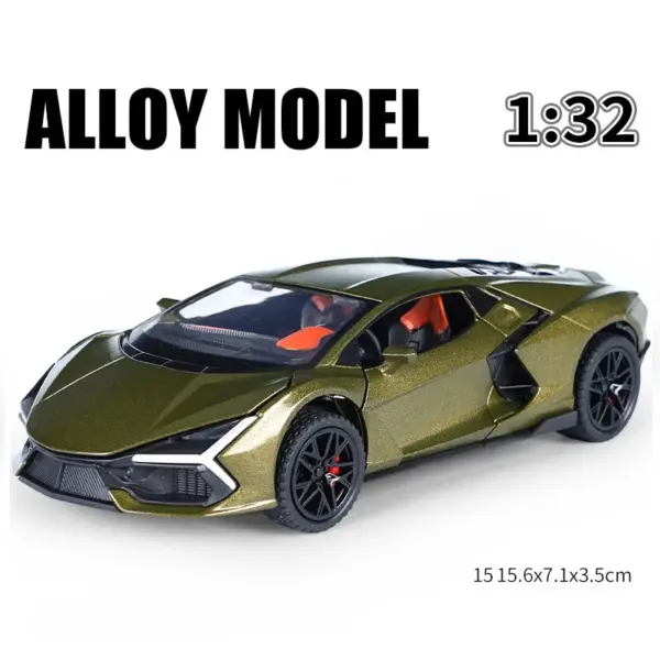 1:32 Revuelto Sports Car Diecast Model - Image 10