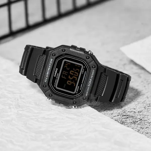 Casio W-218H-1B Digital Sport Watch for Men - Image 3