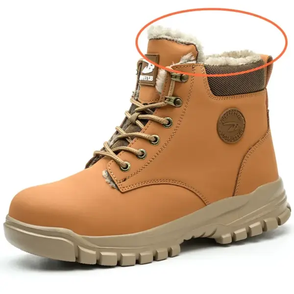 Lightweight Steel Toe Work Boots for Men - Image 8