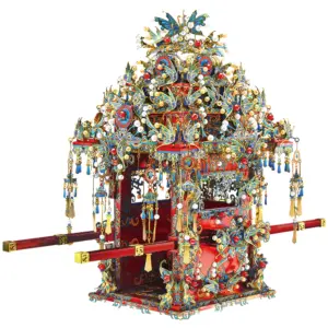 3D Metal Puzzle Kingfisher Sedan Model