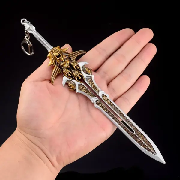 Kratos Blade of Olympus Alloy Keychain Model - Image 6