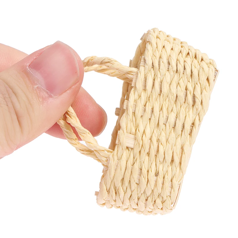 Mini Straw Handbags for Dollhouse Decor 11 Mini Straw Handbags for Dollhouse Decor - Image 11