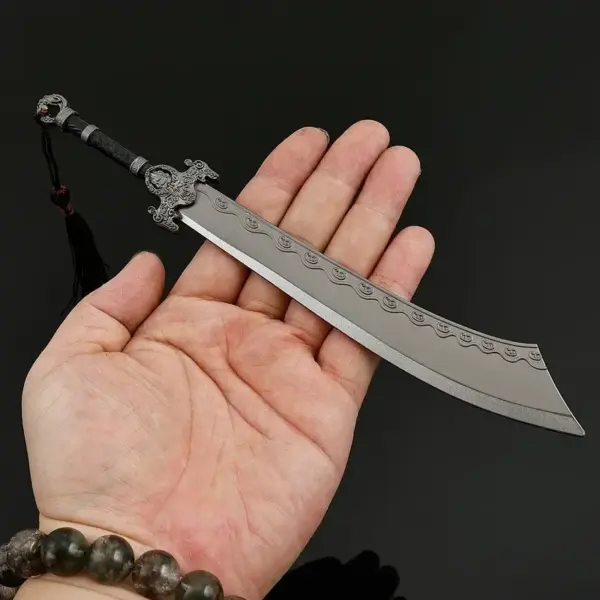 22cm Alloy Dashing Youth Broadsword Model - Image 7
