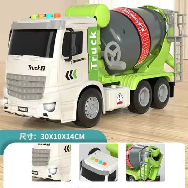 Cement Truck Mixer Model with Sound and Light - Image 14
