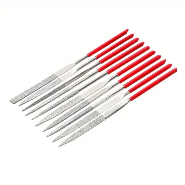 10Pcs Diamond Needle File Set for Crafts - Image 2