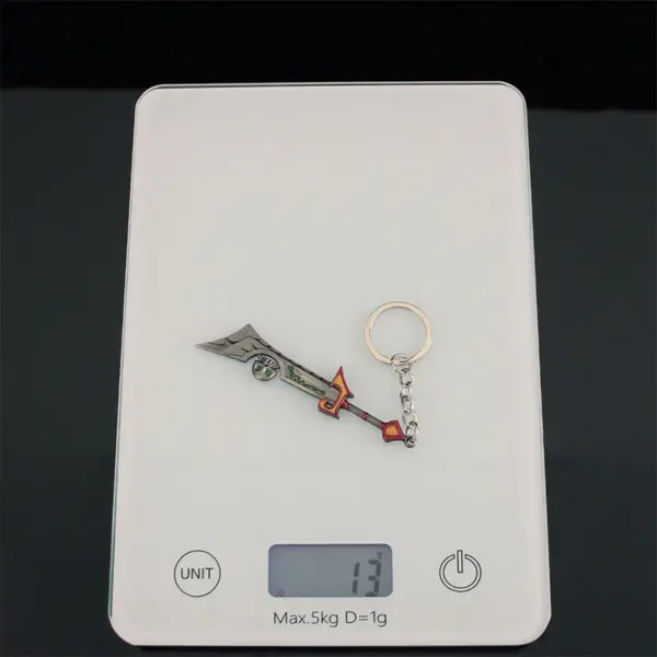 9cm Lich King Ember Bringer Sword Keychain - Image 5