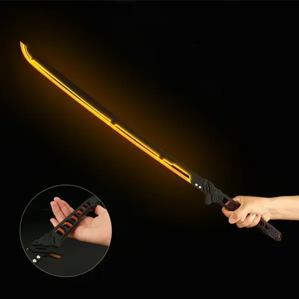 Cyberpunk 80cm Acrylic Lightsaber Toy Sword - Image 7