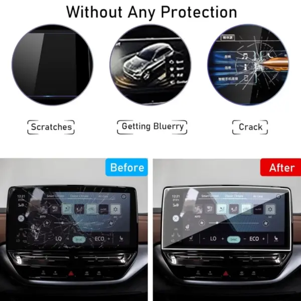 VW ID.4 2021-2024 Navigation Screen Protector - Image 3