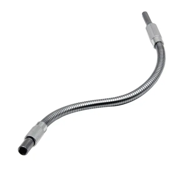 300mm Silver Flexible Shaft Screwdriver Tool - Image 7