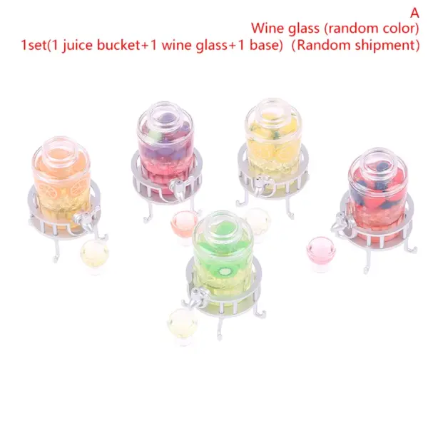 Miniature Plastic Fruit Bucket for Dollhouse - Image 7