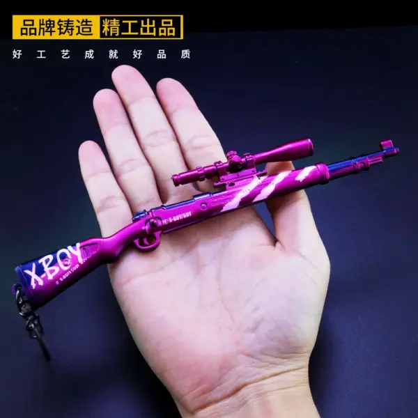 Kar98k Rifle Miniature 17cm Metal Keychain - Image 14